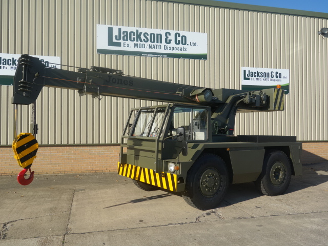 Jones IF8M Crane - Govsales of mod surplus ex army trucks, ex army land rovers and other military vehicles for sale