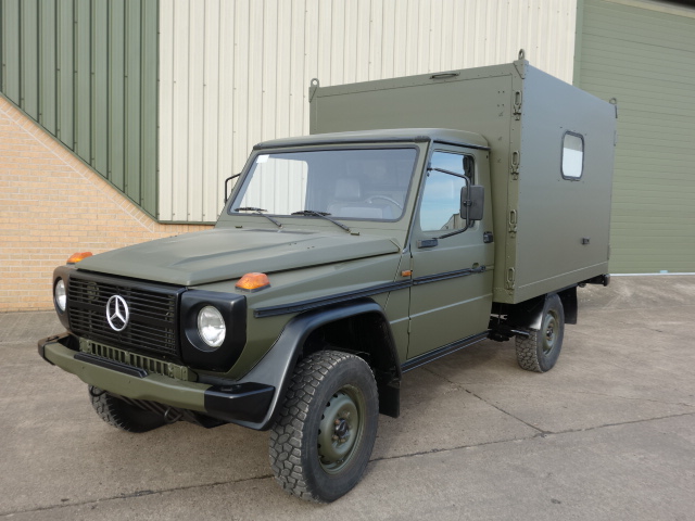 Mercedes GD250 G Wagon 4x4 Box Vehicle  - Govsales of mod surplus ex army trucks, ex army land rovers and other military vehicles for sale