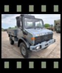 Video of Mercedes Unimog U1300L 4x4 Drop Side Cargo Truck - UK Road Registered