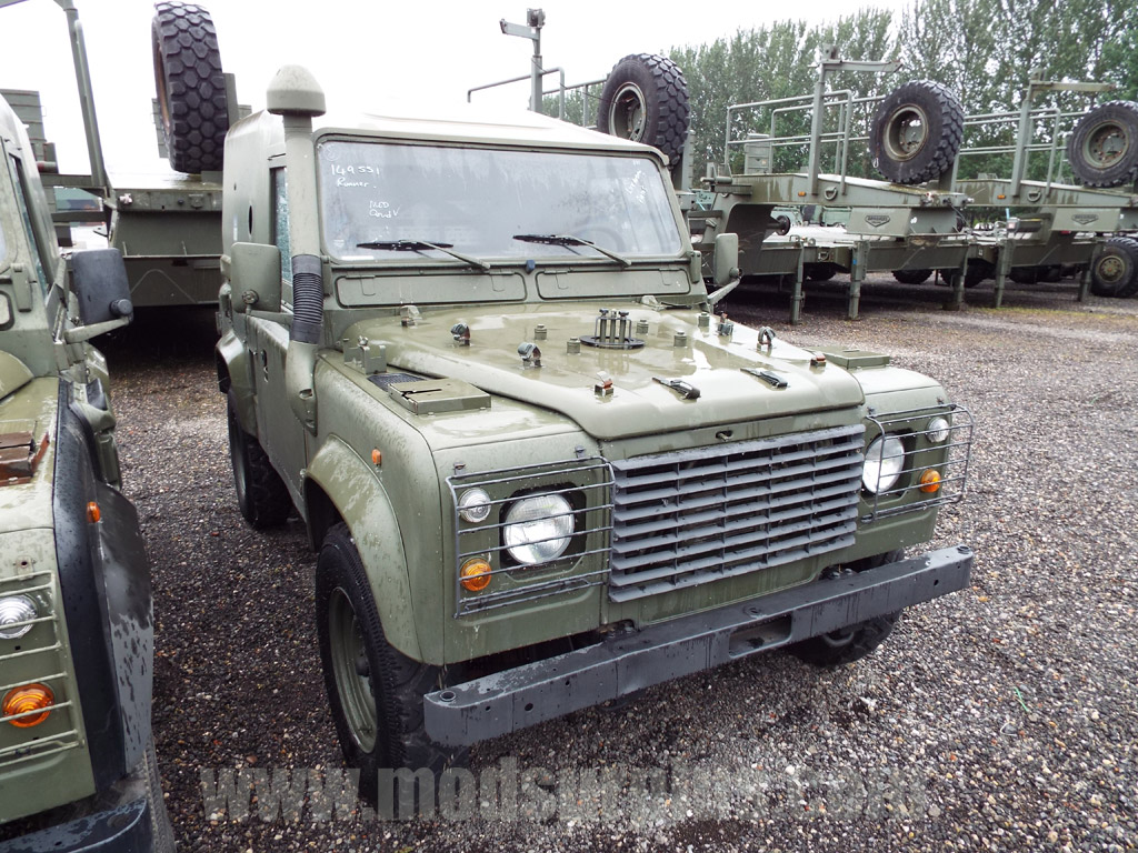 Land Rover Defender 90 Wolf LHD Hard Top (Remus) - Govsales of mod surplus ex army trucks, ex army land rovers and other military vehicles for sale