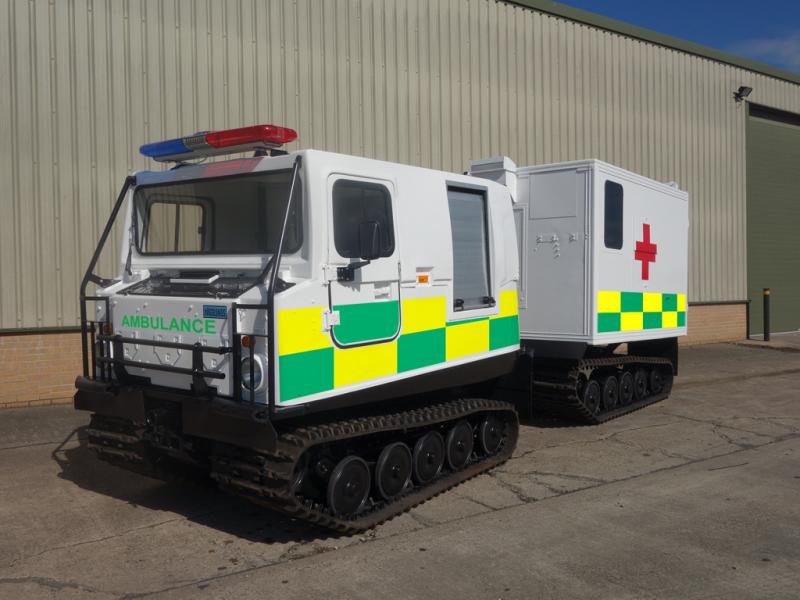 Hagglunds Bv206 Ambulance - Govsales of mod surplus ex army trucks, ex army land rovers and other military vehicles for sale