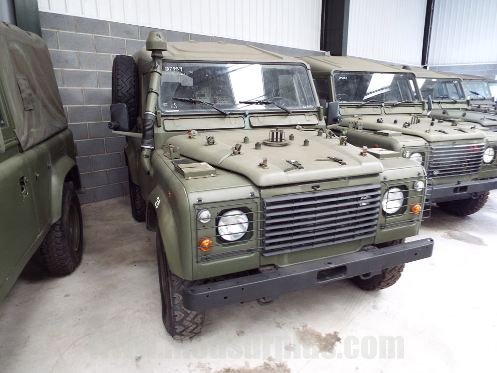 Land Rover Defender 90 Wolf LHD Hard Top (Remus) - Govsales of mod surplus ex army trucks, ex army land rovers and other military vehicles for sale