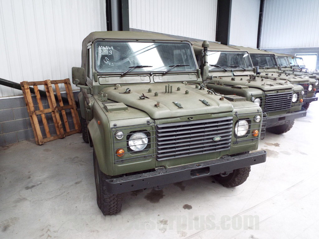 Land Rover Defender 90 Wolf RHD Soft Top (Remus) - Govsales of mod surplus ex army trucks, ex army land rovers and other military vehicles for sale