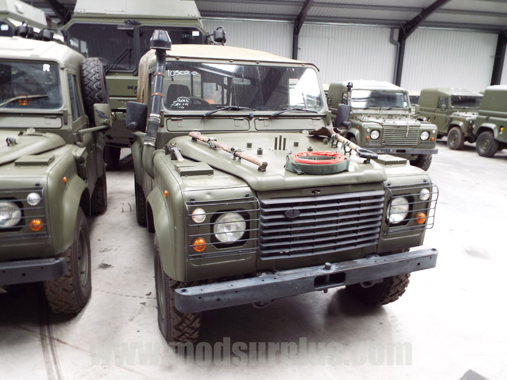 Land Rover Defender 90 Wolf RHD Soft Top (Remus) - Govsales of mod surplus ex army trucks, ex army land rovers and other military vehicles for sale