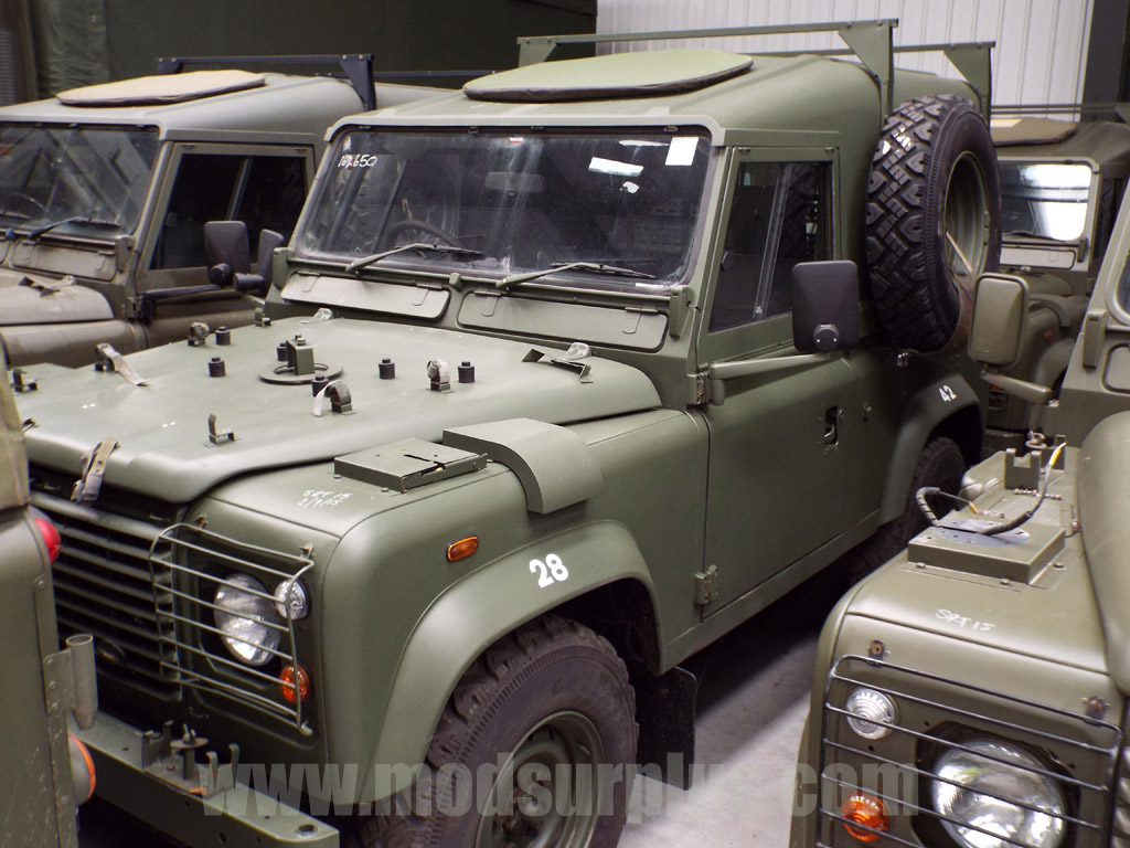 Land Rover Defender 90 Wolf RHD Hard Top (Remus) - Govsales of mod surplus ex army trucks, ex army land rovers and other military vehicles for sale