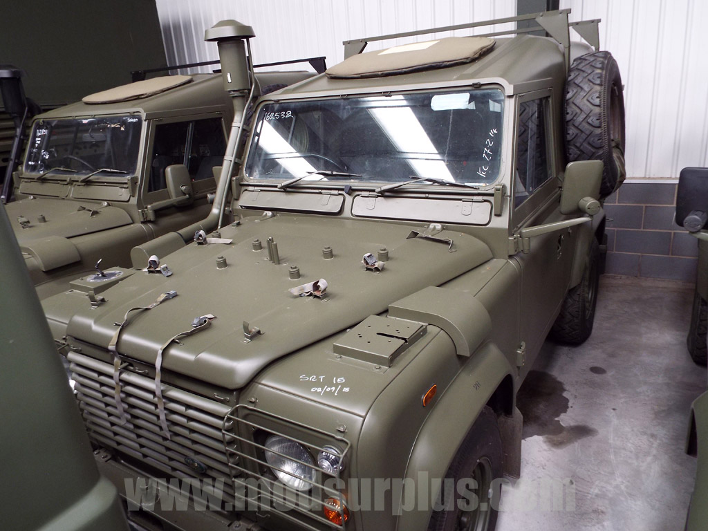 Land Rover Defender 90 RHD Wolf Winterized Hard Top (Remus) - Govsales of mod surplus ex army trucks, ex army land rovers and other military vehicles for sale