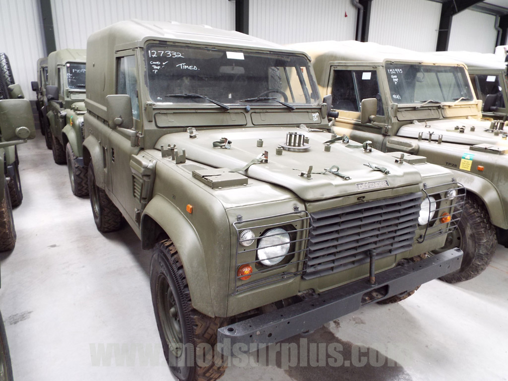 Land Rover Defender 90 Wolf LHD Hard Top (Remus) - Govsales of mod surplus ex army trucks, ex army land rovers and other military vehicles for sale