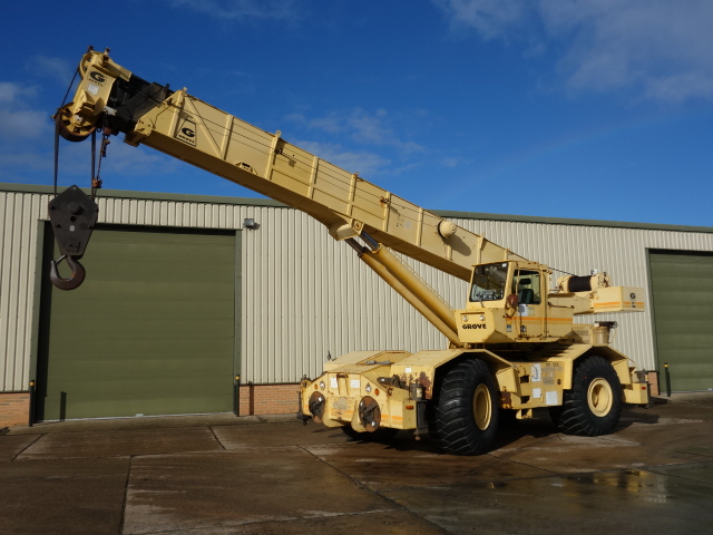 Grove RT 760 Rough Terrain Crane  - Govsales of mod surplus ex army trucks, ex army land rovers and other military vehicles for sale