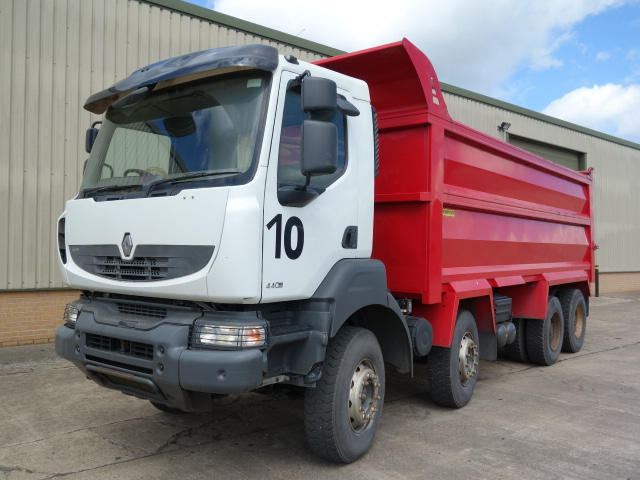Renault Kerax 440 DXi 2012 Tippers - Govsales of mod surplus ex army trucks, ex army land rovers and other military vehicles for sale