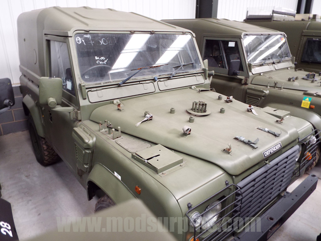 Land Rover Defender 90 Wolf RHD Hard Top (Remus) - Govsales of mod surplus ex army trucks, ex army land rovers and other military vehicles for sale