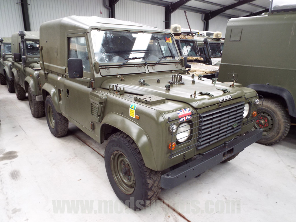 Land Rover Defender 90 Wolf RHD Hard Top (Remus) - Govsales of mod surplus ex army trucks, ex army land rovers and other military vehicles for sale