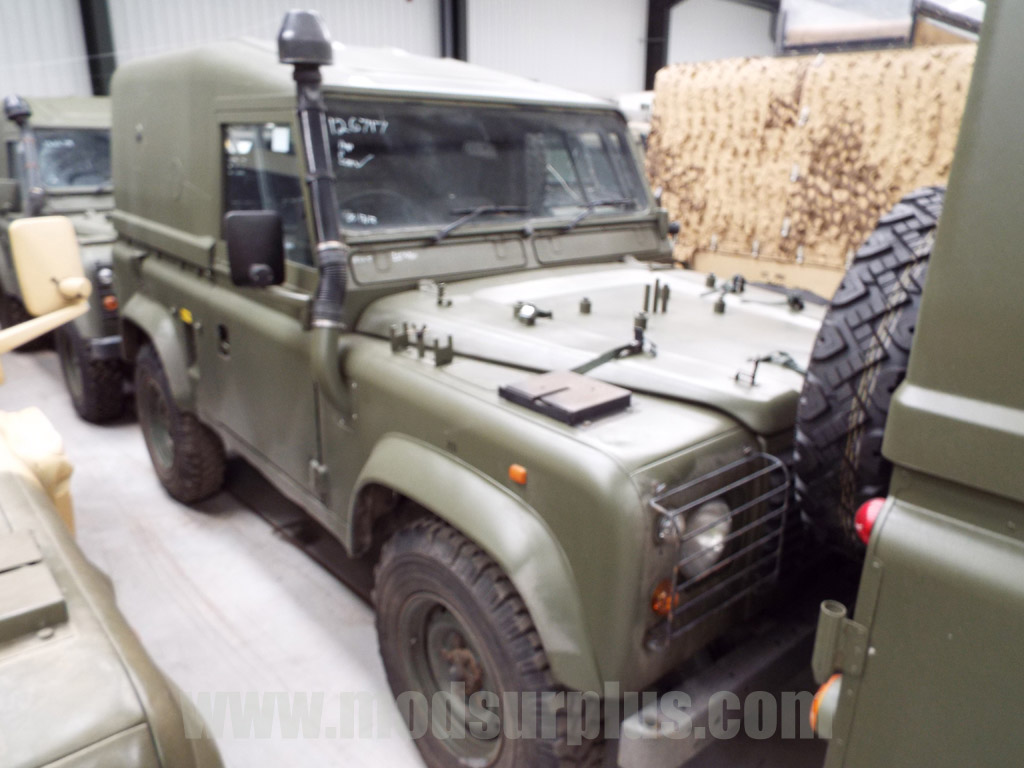 Land Rover Defender 90 Wolf RHD Hard Top (Remus) - Govsales of mod surplus ex army trucks, ex army land rovers and other military vehicles for sale