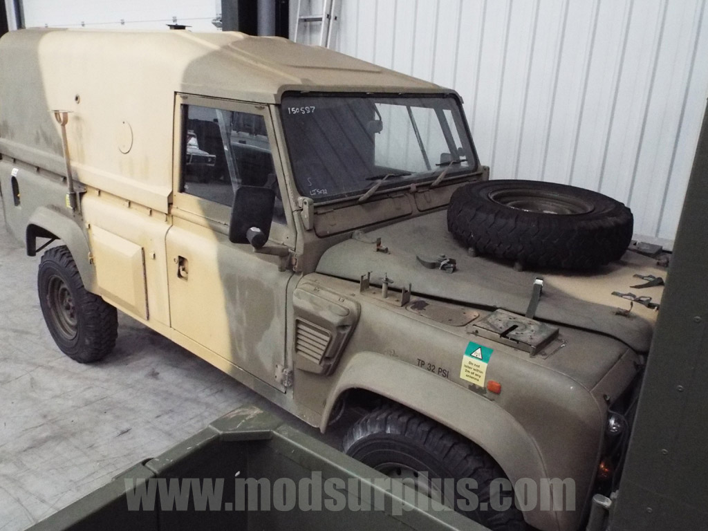 Land Rover Defender 110 Wolf  RHD Hard Top (Remus) - Govsales of mod surplus ex army trucks, ex army land rovers and other military vehicles for sale