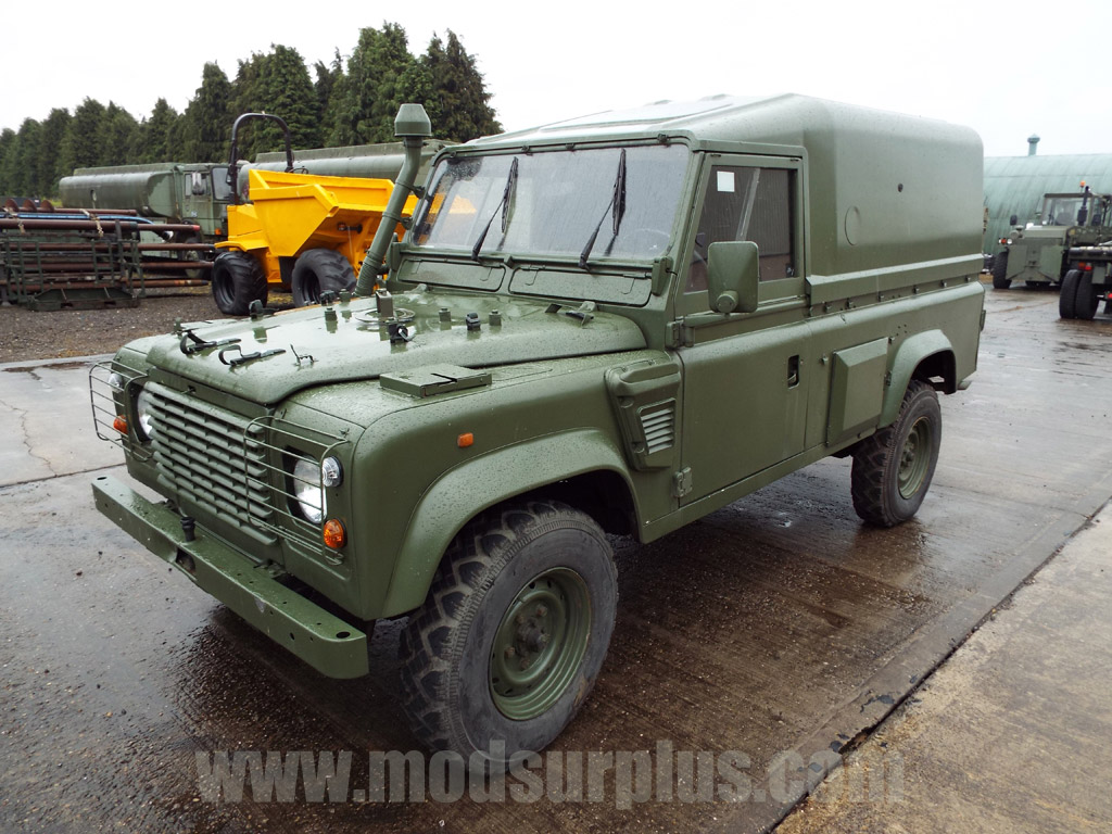 Land Rover Defender 110 Wolf  LHD Hard Top (Remus) - Govsales of mod surplus ex army trucks, ex army land rovers and other military vehicles for sale