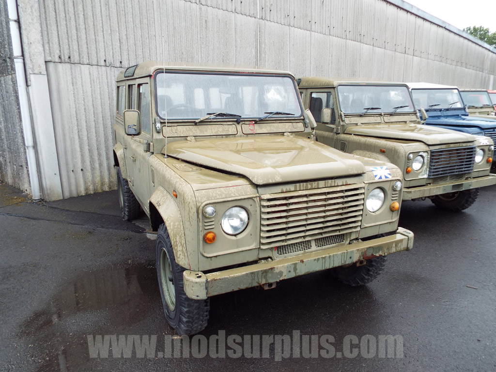 Land Rover Defender 110 RHD Station Wagon - Govsales of mod surplus ex army trucks, ex army land rovers and other military vehicles for sale