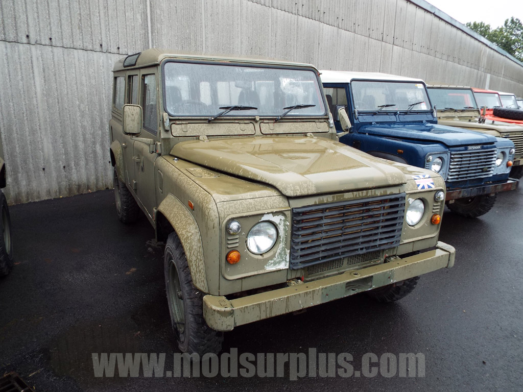 Land Rover Defender 110 RHD Station Wagon - Govsales of mod surplus ex army trucks, ex army land rovers and other military vehicles for sale