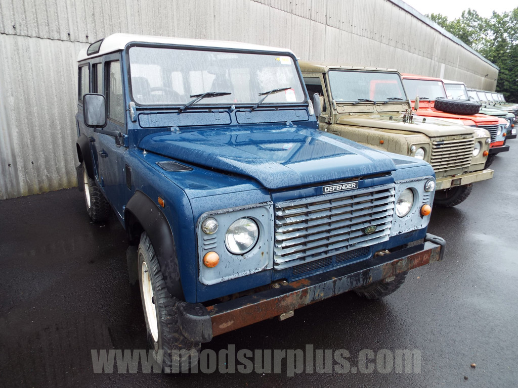 Land Rover Defender 110 RHD Station Wagon - Govsales of mod surplus ex army trucks, ex army land rovers and other military vehicles for sale