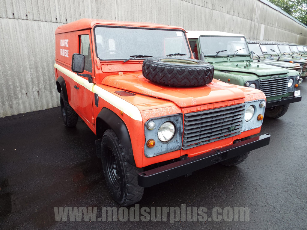 Land Rover Defender 110 2.5L NA Diesel (Hard Top) - Govsales of mod surplus ex army trucks, ex army land rovers and other military vehicles for sale