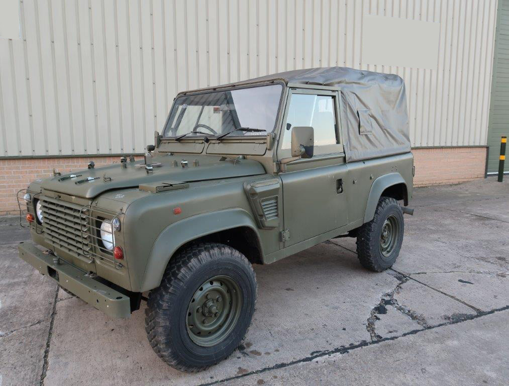 Land Rover Defender 90 RHD Wolf Soft Top (Remus) - Govsales of mod surplus ex army trucks, ex army land rovers and other military vehicles for sale