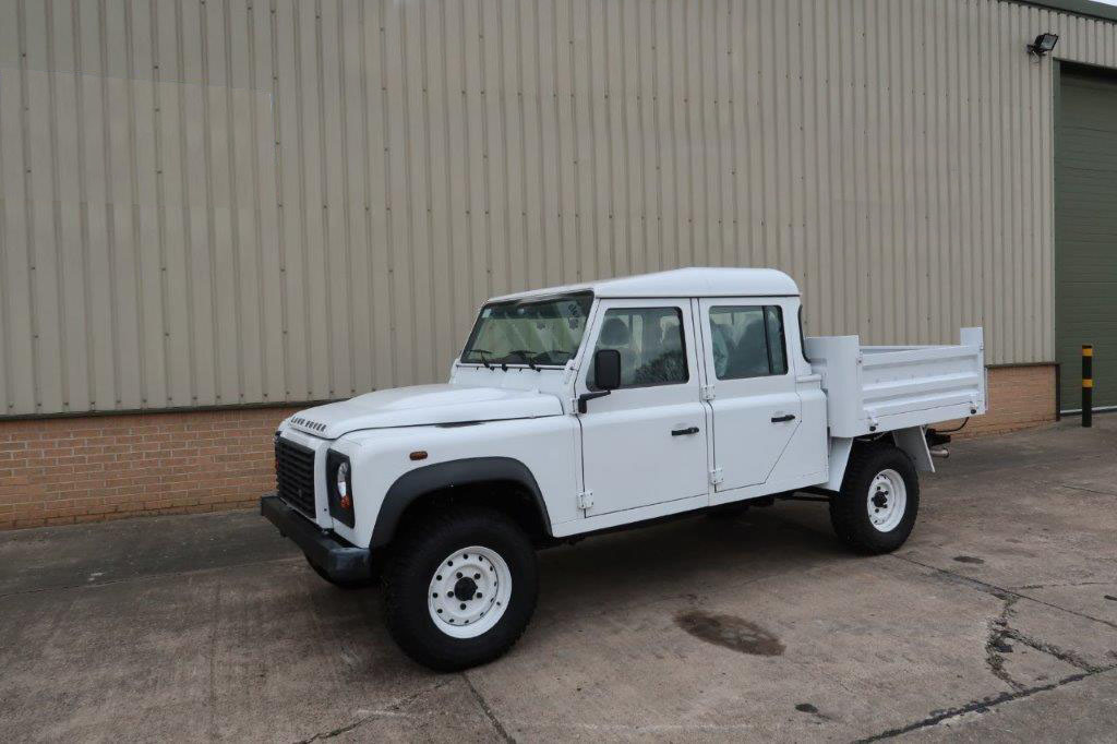 Land Rover Defender 130 LHD Double Cab Pickup - Govsales of mod surplus ex army trucks, ex army land rovers and other military vehicles for sale