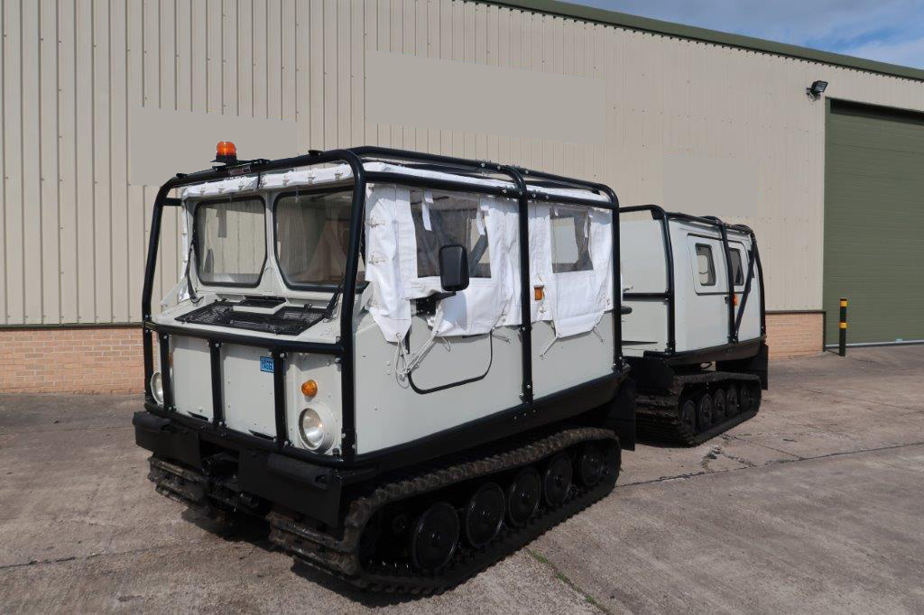 Hagglund BV 206 Soft Top Personnel Carrier With Roll Cage 