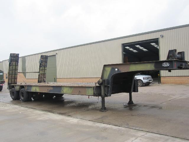 Nicolas 45,000 kg tank transporter trailer - Govsales of mod surplus ex army trucks, ex army land rovers and other military vehicles for sale