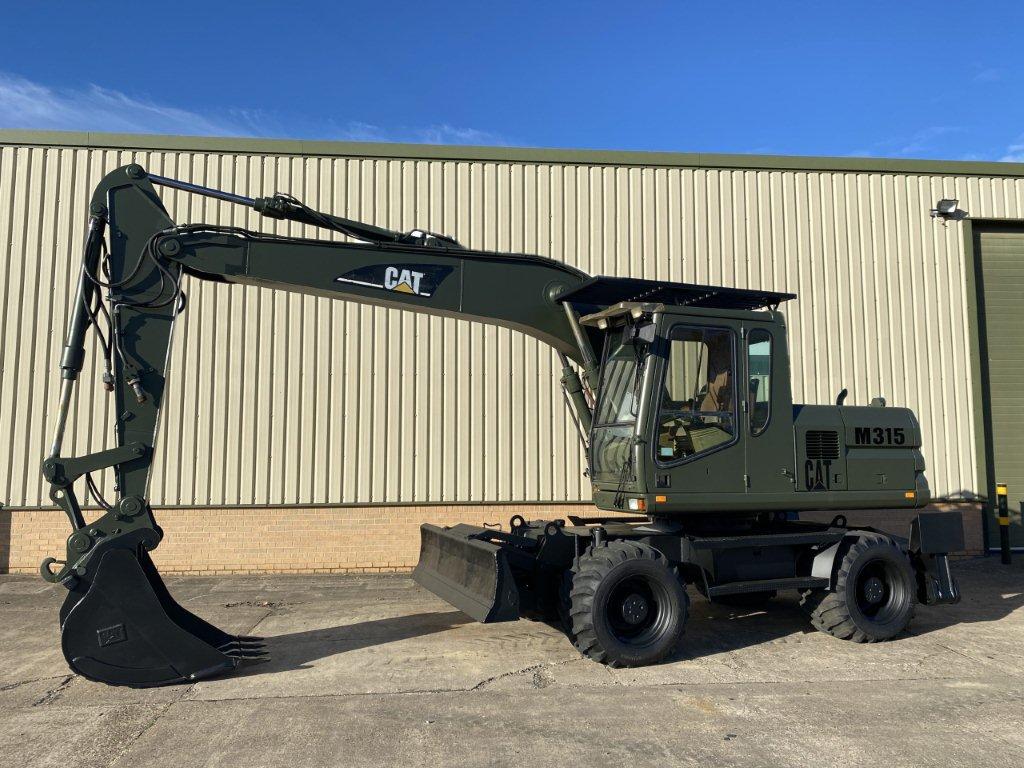 Caterpillar 315M Wheeled Excavator  - Govsales of mod surplus ex army trucks, ex army land rovers and other military vehicles for sale