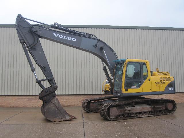 Volvo EC210 excavator - Govsales of mod surplus ex army trucks, ex army land rovers and other military vehicles for sale