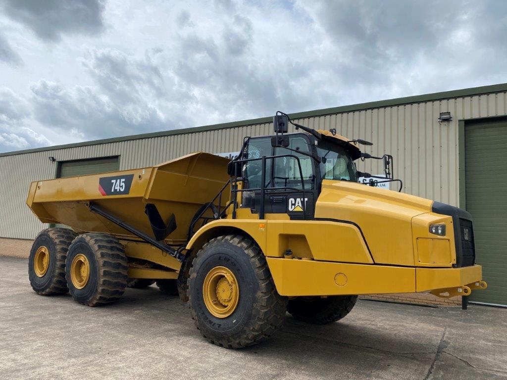 Caterpillar 745C Articulated Dumper - Govsales of mod surplus ex army trucks, ex army land rovers and other military vehicles for sale