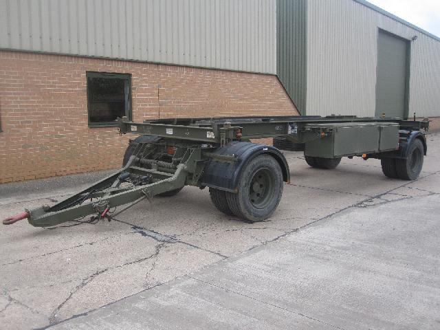 King 20ft container drawbar trailer