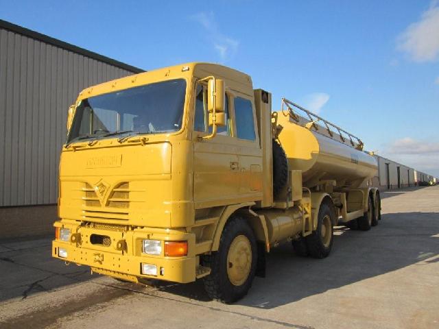 Foden MWAD 8x6 Dust Suppression Tanker Truck - Govsales of mod surplus ex army trucks, ex army land rovers and other military vehicles for sale