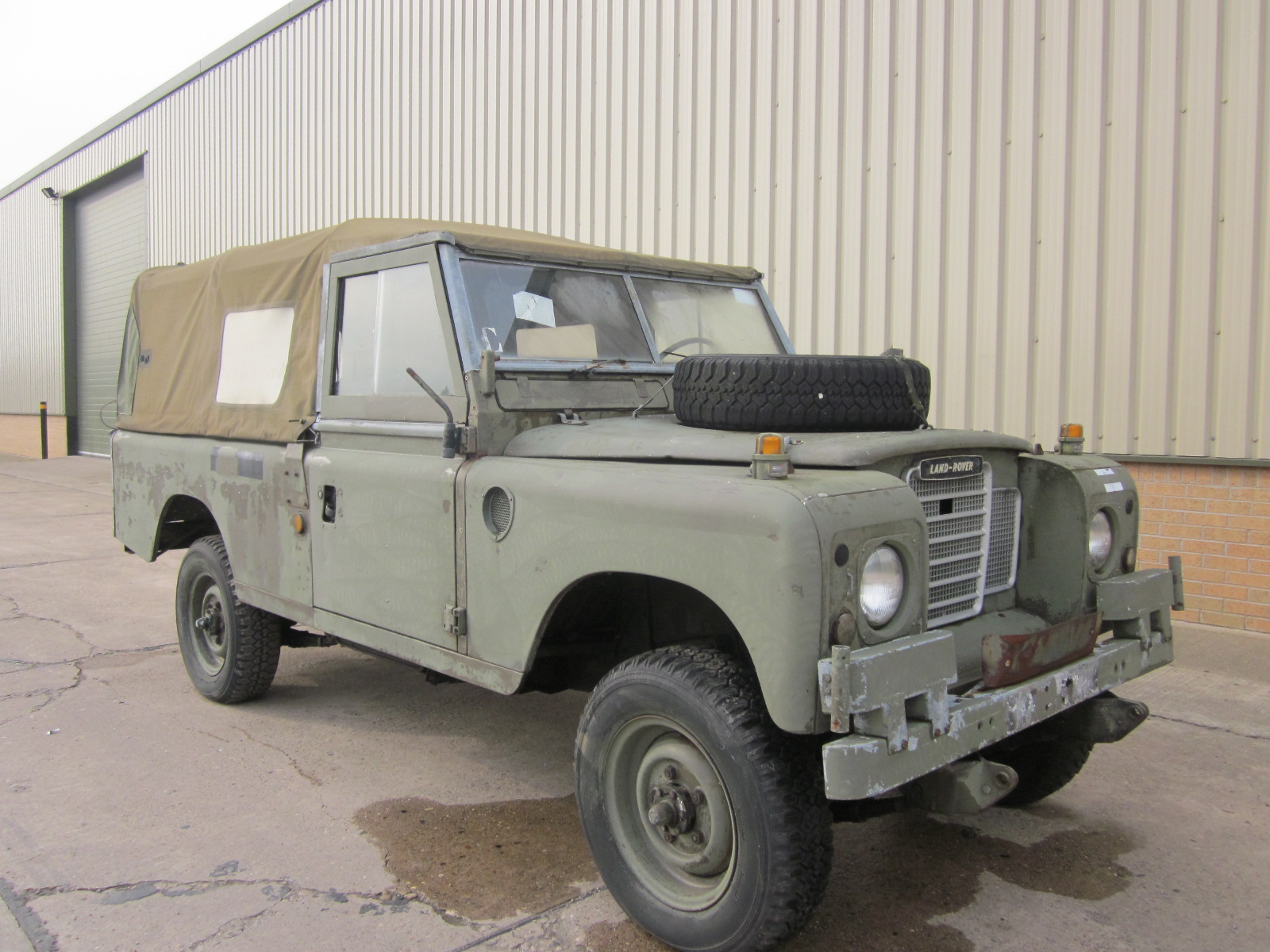 Land Rover Series 3 109 (Diesel) - Govsales of mod surplus ex army trucks, ex army land rovers and other military vehicles for sale