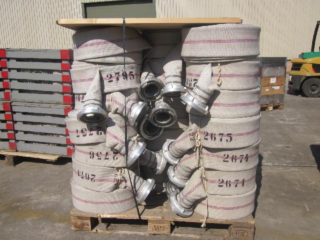 4in canvas hose Stortz Couplings - Govsales of mod surplus ex army trucks, ex army land rovers and other military vehicles for sale