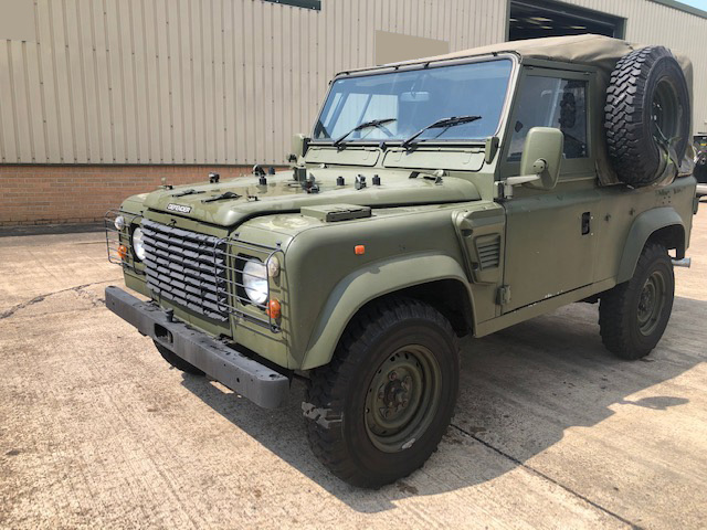 Land Rover Defender 90 Wolf RHD Soft Top (Remus) - Govsales of mod surplus ex army trucks, ex army land rovers and other military vehicles for sale