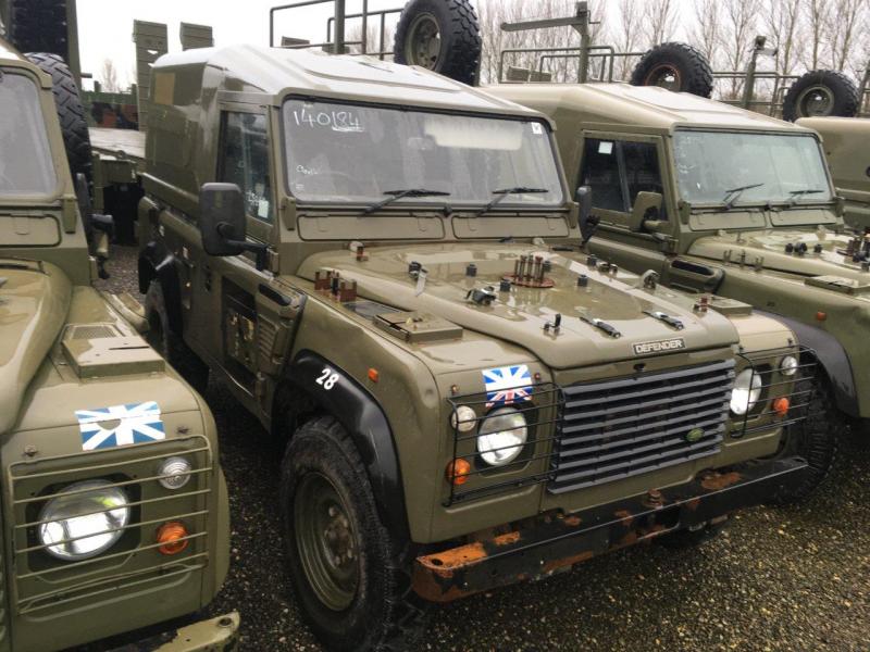 Land Rover Defender 90 Wolf RHD Hard Top (Remus) - Govsales of mod surplus ex army trucks, ex army land rovers and other military vehicles for sale