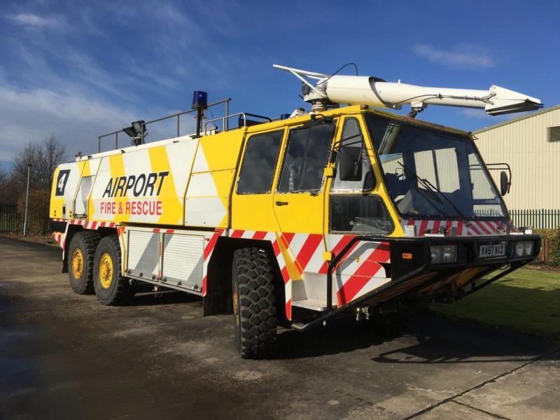 Simon Gloster Protector 6x6 Airport Fire Appliance - Govsales of mod surplus ex army trucks, ex army land rovers and other military vehicles for sale