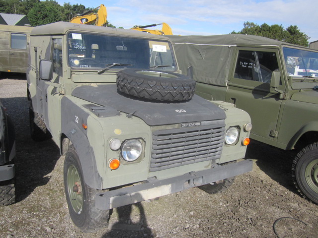 Land Rover Defender 110 2.5L NA Diesel (Hard Top) - Govsales of mod surplus ex army trucks, ex army land rovers and other military vehicles for sale