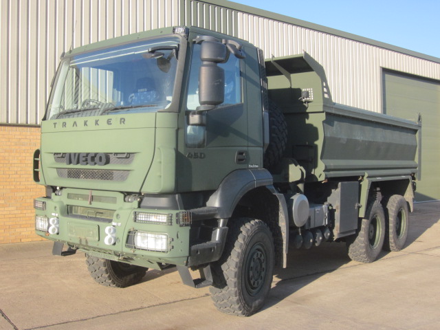 Iveco Trakker 6x6 tipper - Govsales of mod surplus ex army trucks, ex army land rovers and other military vehicles for sale