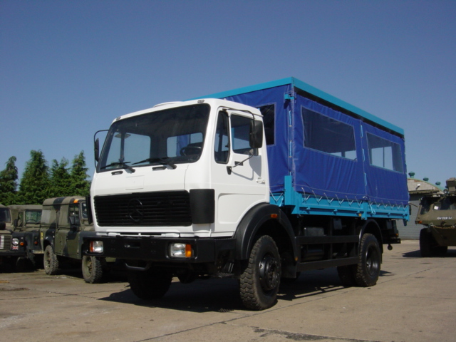 Mercedes Benz 1017 Personnel Carrier - Govsales of mod surplus ex army trucks, ex army land rovers and other military vehicles for sale