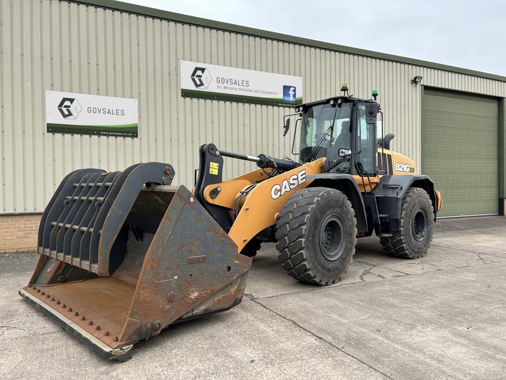 Case 821 GXR Wheeled Loader - Govsales of mod surplus ex army trucks, ex army land rovers and other military vehicles for sale