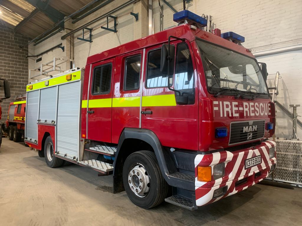 MAN 12.224 Fire engine  - Govsales of mod surplus ex army trucks, ex army land rovers and other military vehicles for sale
