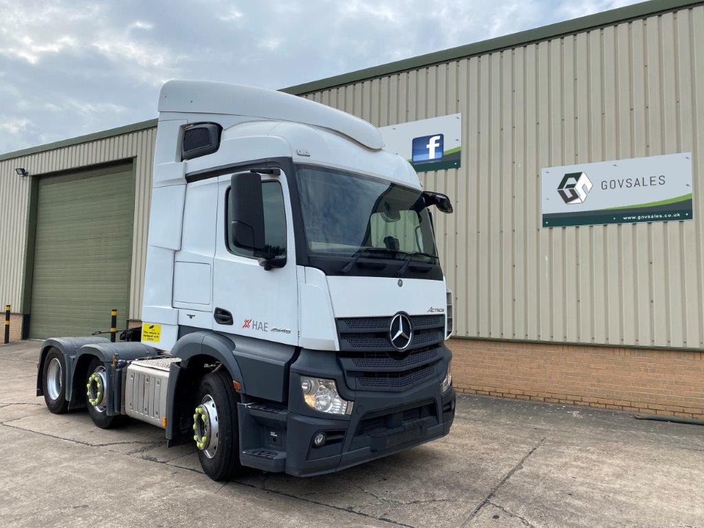 Mercedes Actros 2545 Tractor Unit - Govsales of mod surplus ex army trucks, ex army land rovers and other military vehicles for sale