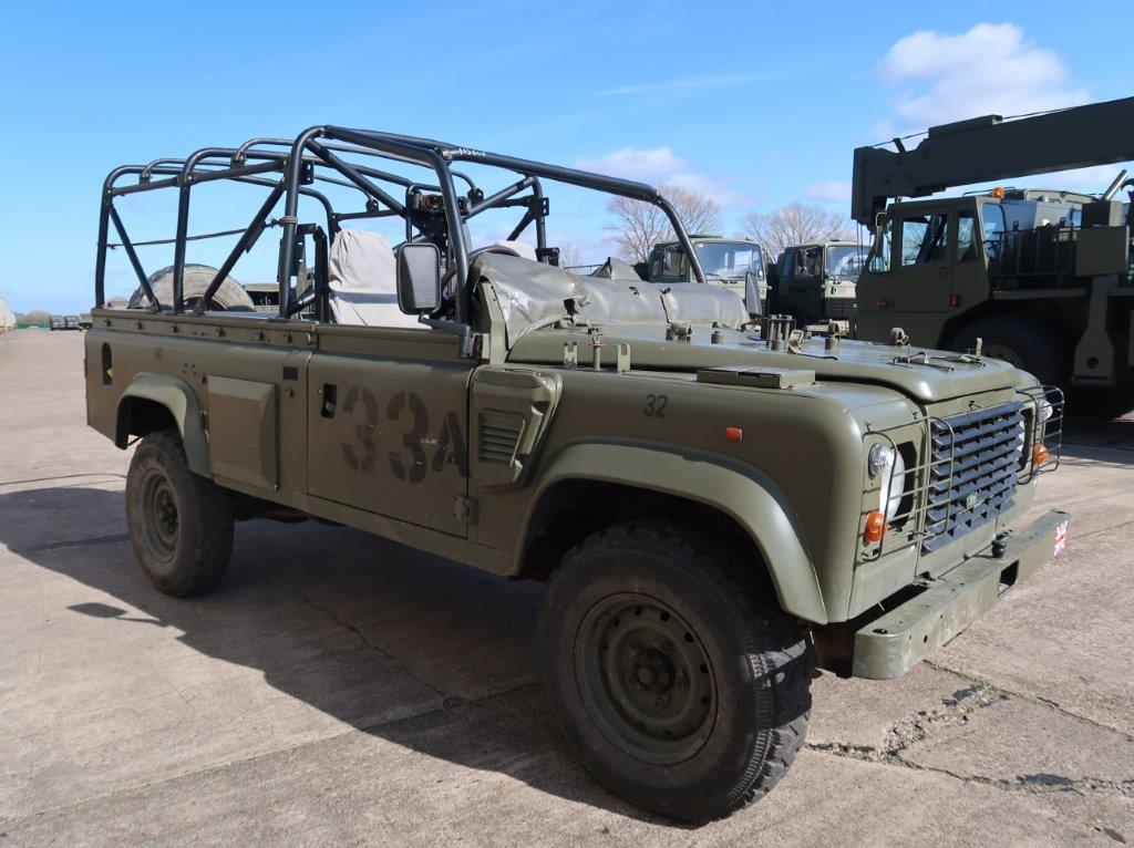 Land Rover Defender Wolf 110 Scout vehicle - Govsales of mod surplus ex army trucks, ex army land rovers and other military vehicles for sale