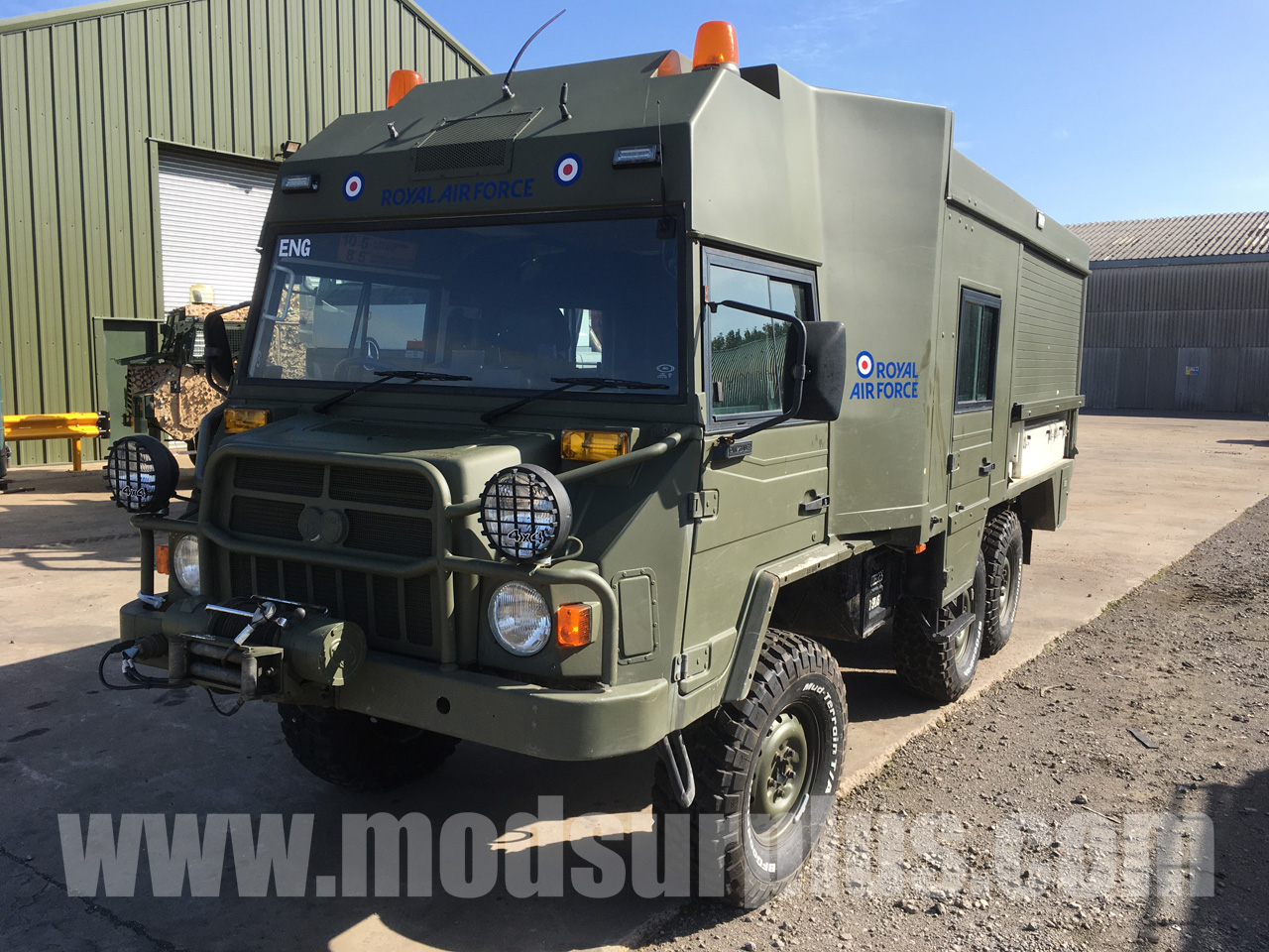 Pinzgauer 718 MK 6x6 RHD Crew Cab Utility - Govsales of mod surplus ex army trucks, ex army land rovers and other military vehicles for sale