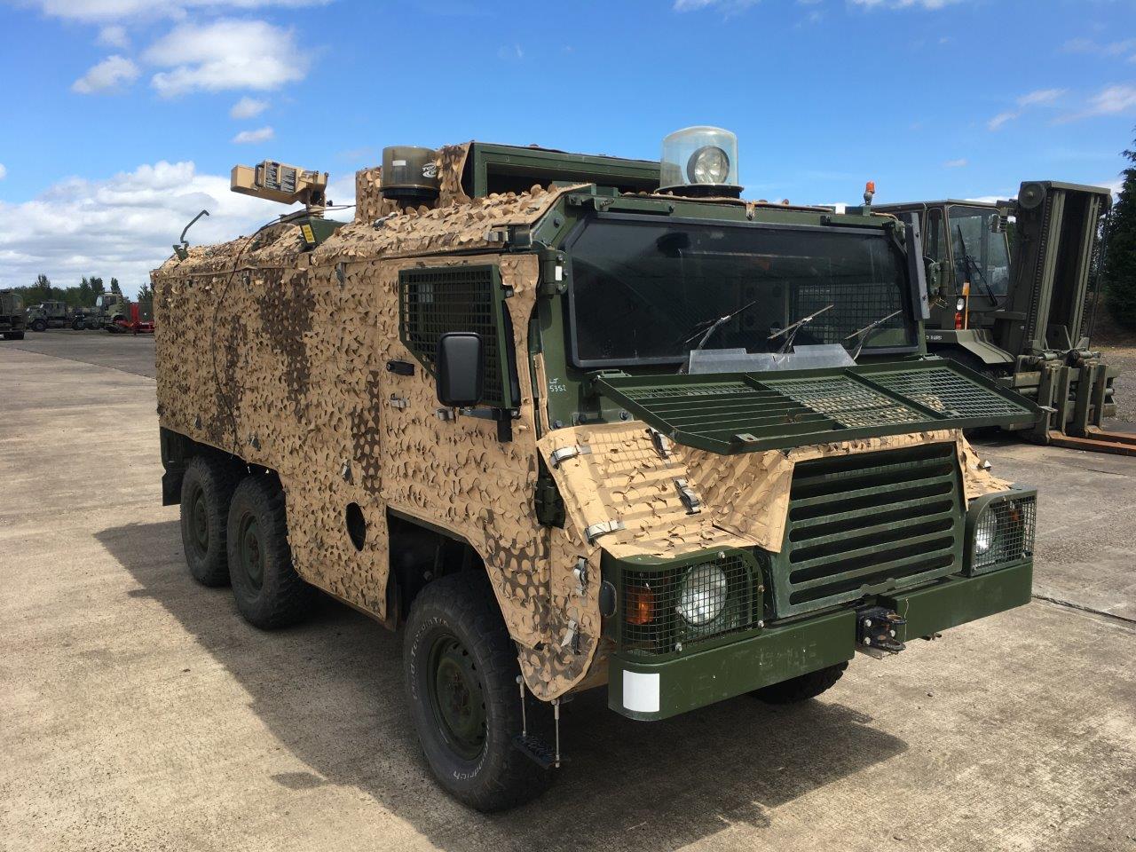 Pinzgauer Vector 718 6x6 Armoured Patrol Vehicles - Govsales of mod surplus ex army trucks, ex army land rovers and other military vehicles for sale
