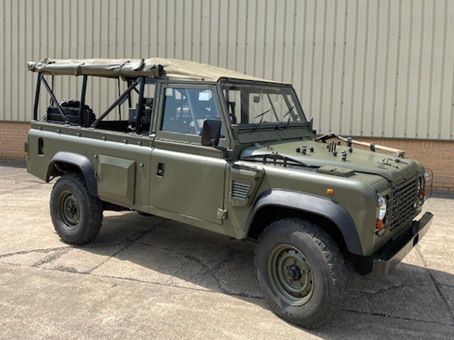 Land Rover Defender 110 Wolf  RHD Soft Top (Remus) - Govsales of mod surplus ex army trucks, ex army land rovers and other military vehicles for sale