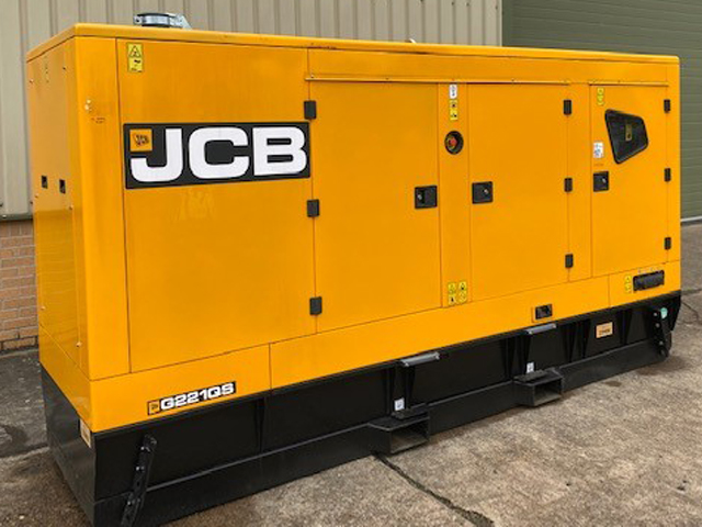 Unused JCB 200 KVA Silent Generators - Govsales of mod surplus ex army trucks, ex army land rovers and other military vehicles for sale