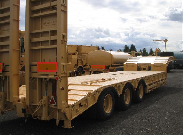 Trailmaster TS45 45,000kg semi low bed trailer