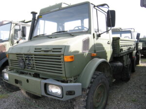 Mercedes Unimog U1300L 4×4 Drop Side Cargo Truck – 11533