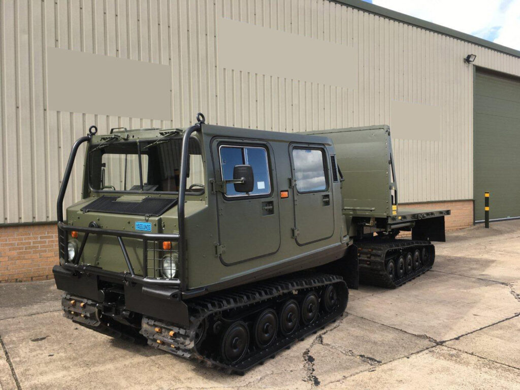 Hagglunds Bv206 Load Carrier with Crane